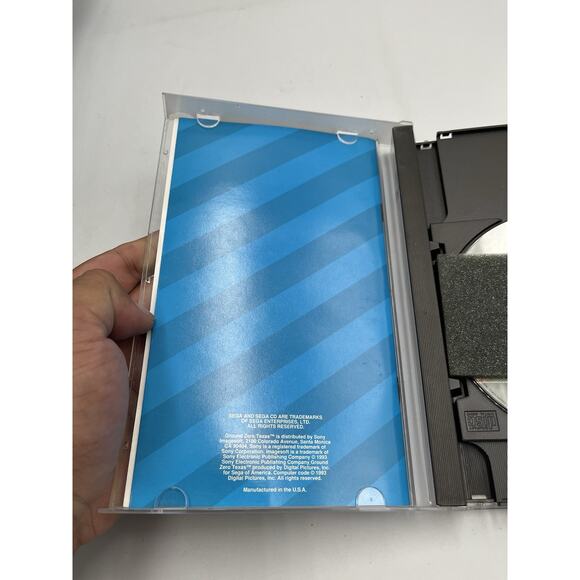 Ground Zero Texas (Sega CD, 1993) Complete With Foam! - Picture 6 of 11